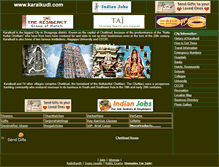 Tablet Screenshot of karaikudi.com